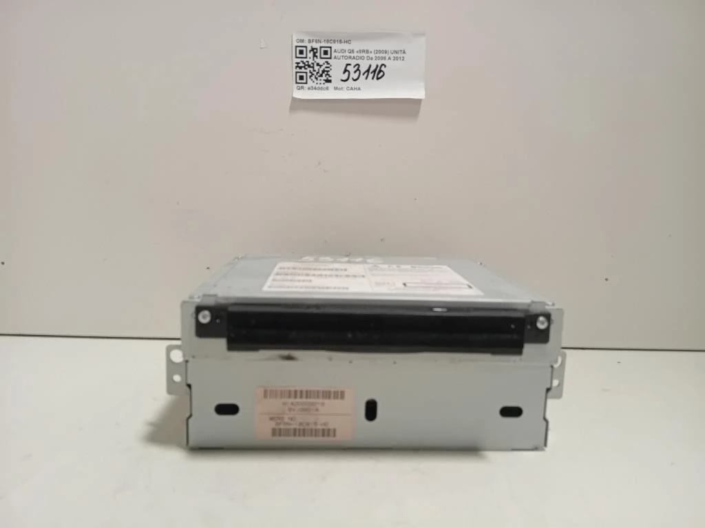 Unità Autoradio BF6N-18C815-HC Audi Q5 8RB 2009