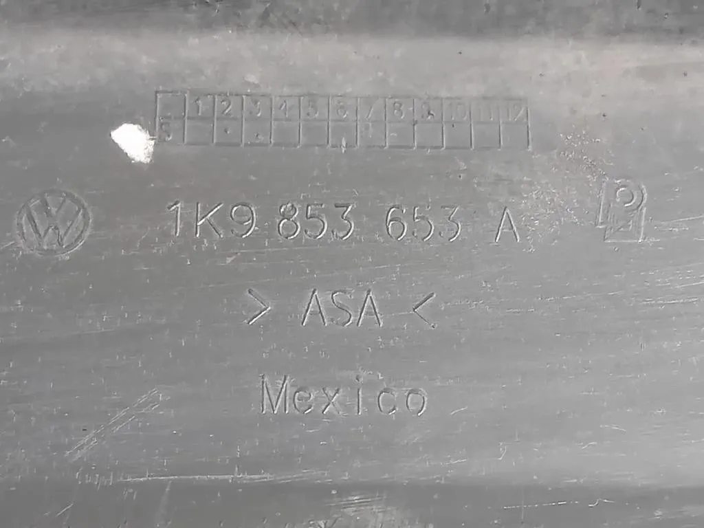 Mascherina Griglia Radiatore 1K9 853 653 Volkswagen GOLF VI 2009