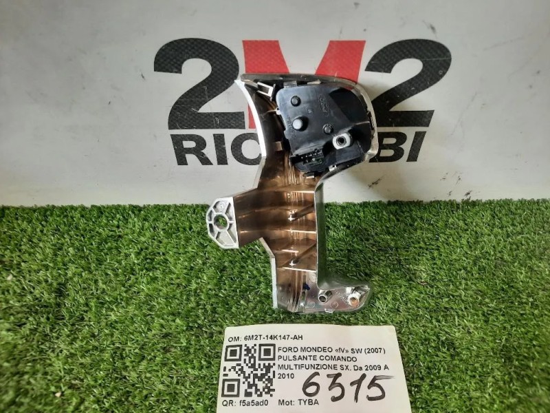 Pulsante Comando Multifunzione SX 6M2T-14K147-AH VOLANTE SX Ford Mondeo IV SW 2007