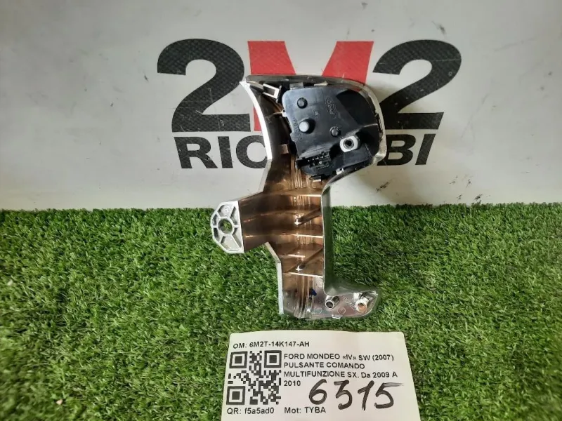 Pulsante Comando Multifunzione SX 6M2T-14K147-AH VOLANTE SX Ford Mondeo IV SW 2007