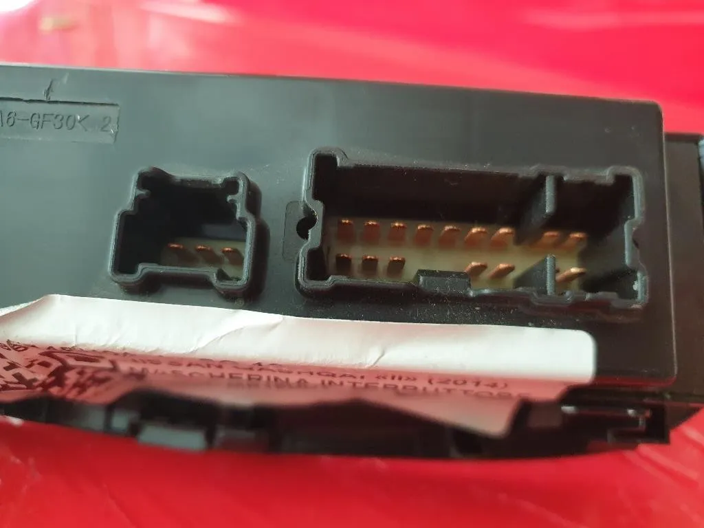 Mascherina Interruttore Alzacristallo ANT SX Nissan Qashqai II 2014