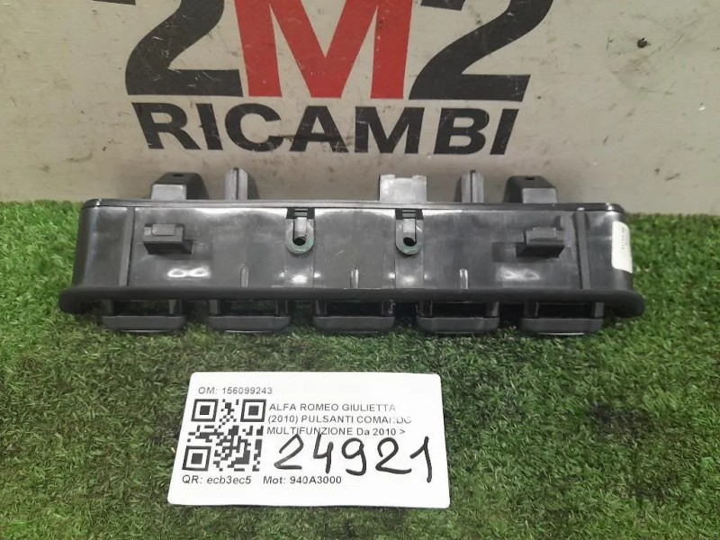 Pulsanti Comando Multifunzione 156099243 Alfa Romeo Giulietta 2010