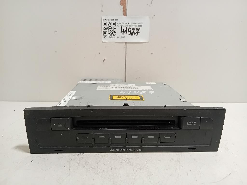 Unità Autoradio 4L0 035 111 Audi Q7 4LB 2006