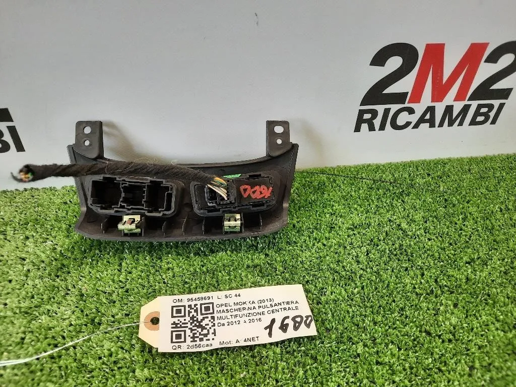 Mascherina Pulsantiera Multifunzione Centrale 95459691 Opel Mokka 2013