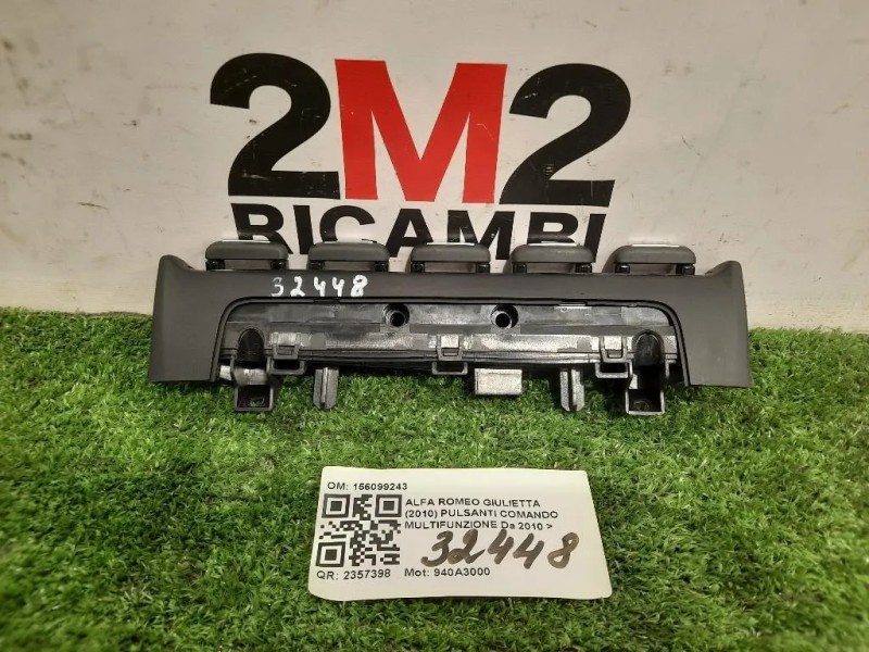 Pulsanti Comando Multifunzione 156099243 Alfa Romeo Giulietta 2010