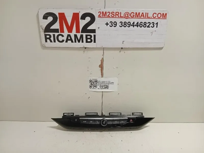 Mascherina Pulsantiera Multifunzione Centrale 98348685 Opel Mokka B 2020