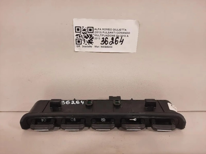 Pulsanti Comando Multifunzione  Alfa Romeo Giulietta 2013