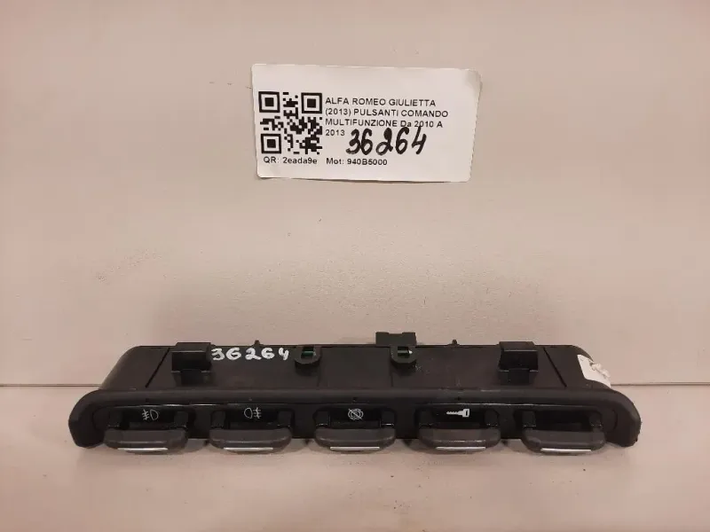 Pulsanti Comando Multifunzione Alfa Romeo Giulietta 2013
