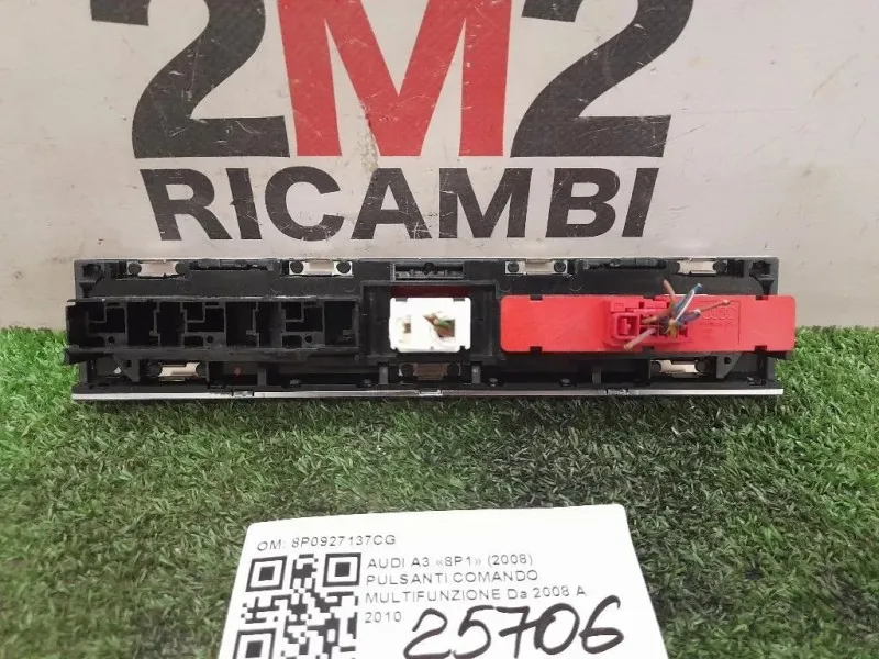 Pulsanti Comando Multifunzione 8P0927137CG Audi A3 8P1 2008