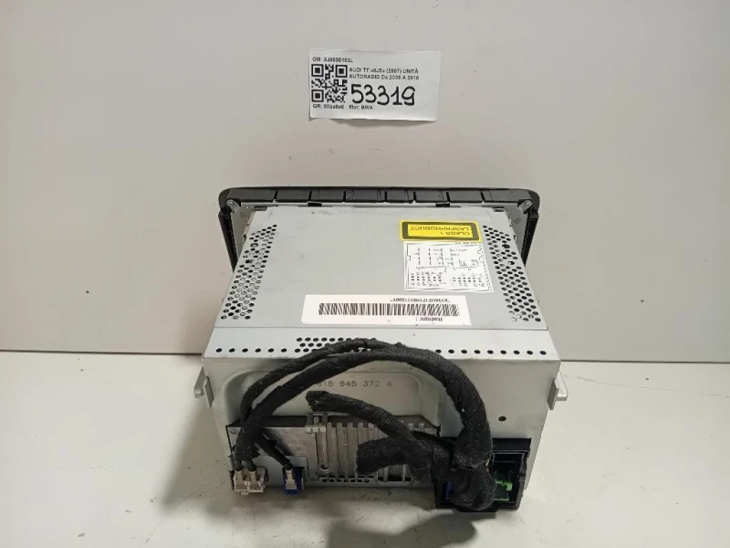 Unità Autoradio 8J0035192L Audi TT 8J3 2007