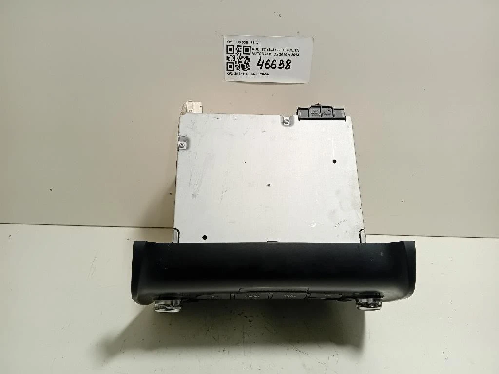 Unità Autoradio 8J0 035 186 Q Audi TT 8J3 2010