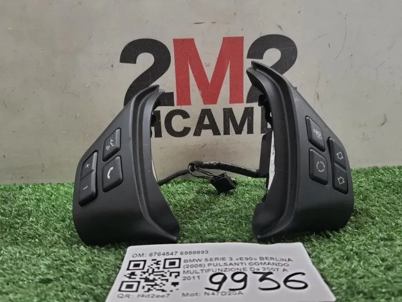 Pulsanti Comando Multifunzione 6764547 6959893 Bmw Serie 3 E90 Berlina 2005