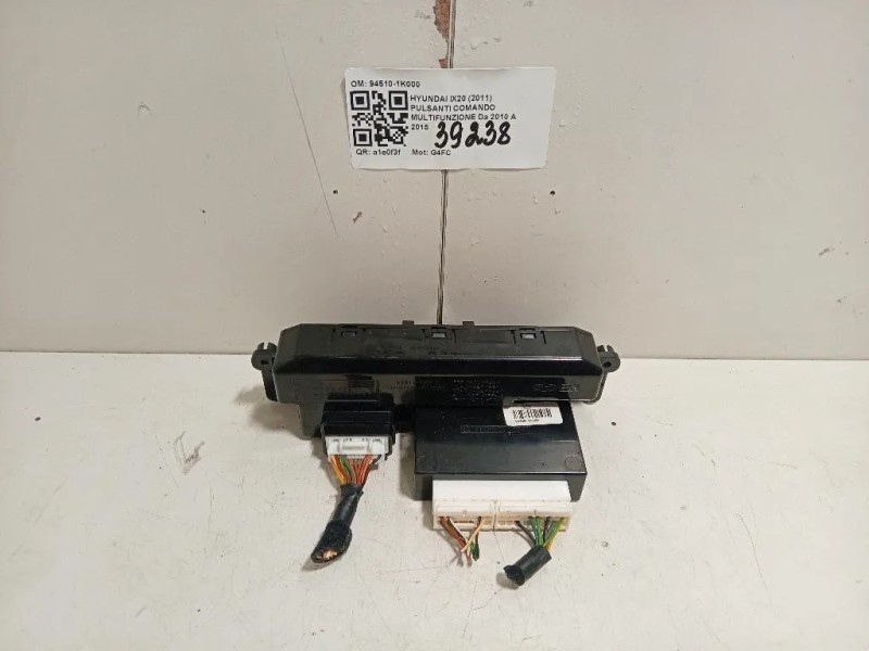 Pulsanti Comando Multifunzione 94510-1K000 Hyundai IX20 2011