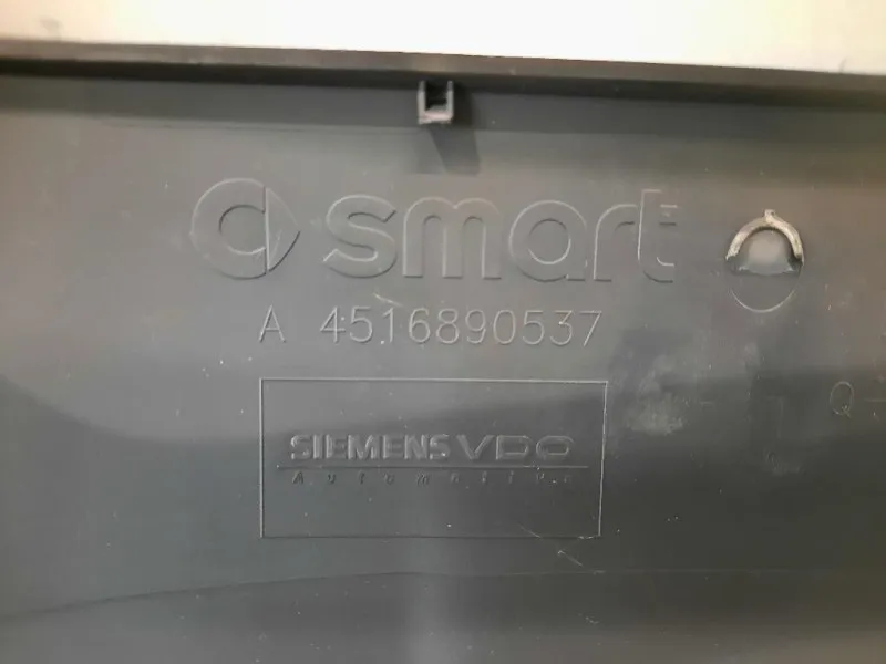 Mascherina Rivestimento Autoradio A4516890537 Smart Fortwo Cabrio 451 2007