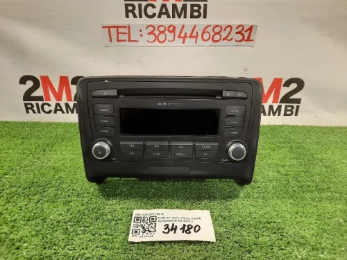 Unità Autoradio 8J0 035 166 M Audi TT 8J3 2010