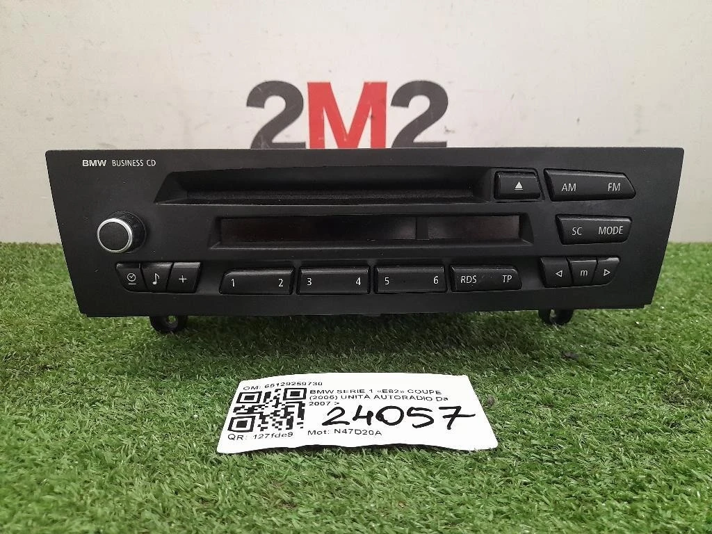 Unità Autoradio 65129259730 Bmw Serie 1 E82 Coupe 2005