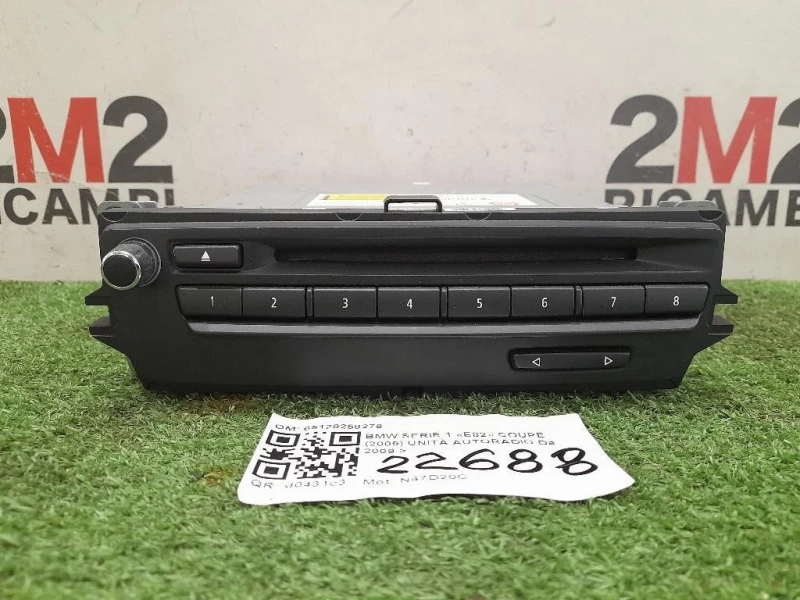Unità Autoradio 65129258278 Bmw Serie 1 E82 Coupe 2005