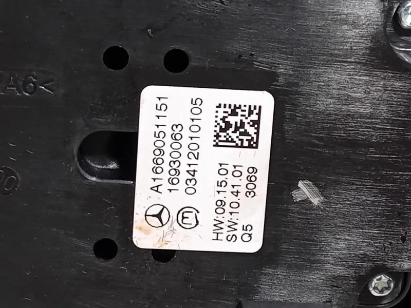 Pulsanti Comando Multifunzione A1669051151 Mercedes Classe ML W166 2012