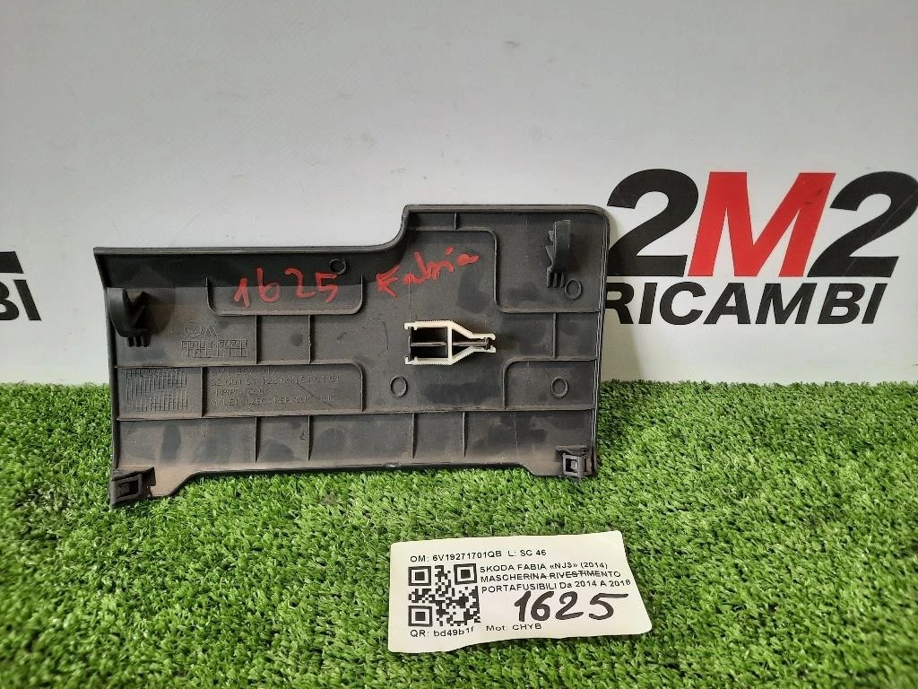 Mascherina Rivestimento Portafusibili 6V19271701QB Skoda Fabia NJ3 2014