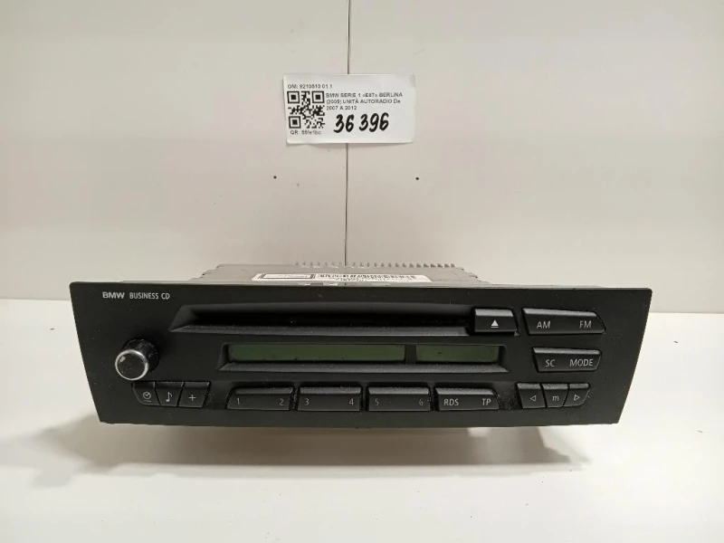 Unità Autoradio 9210510011 Bmw Serie 1 E87 Berlina 2005