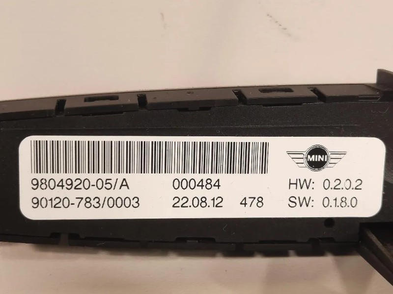Pulsanti Comando Multifunzione 9804920-05 Mini Countryman ONE R60 2014