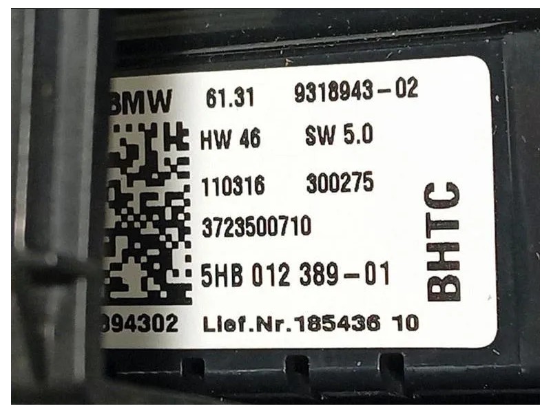 Pulsanti Comando Multifunzione 6131 9318943-02 Mini MINI Clubman F54 2019