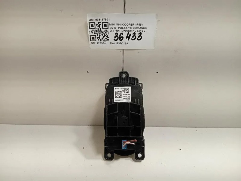 Pulsanti Comando Multifunzione 938167901 Mini MINI Cooper F55 2018