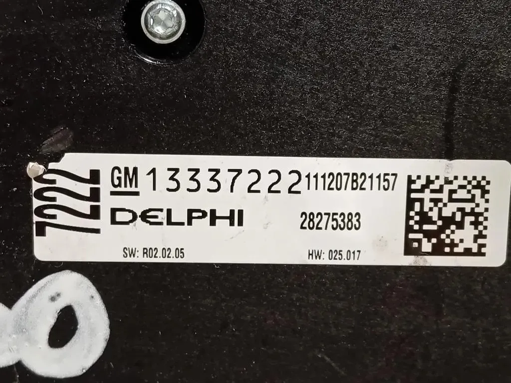 Pulsanti Comando Multifunzione 13337222 Opel Astra J 2010