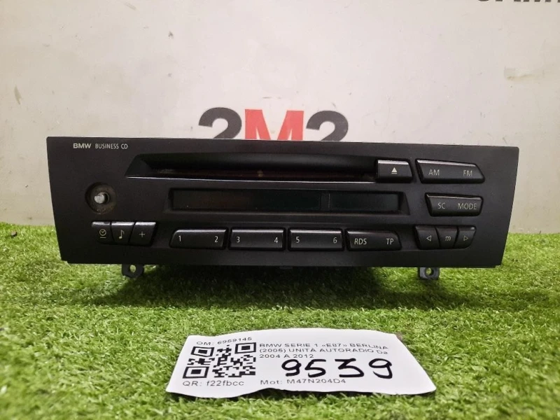 Unità Autoradio 6959145 Bmw Serie 1 E87 Berlina 2005