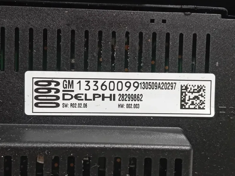 Pulsanti Comando Multifunzione 13360091 Opel Astra J GTC 2010