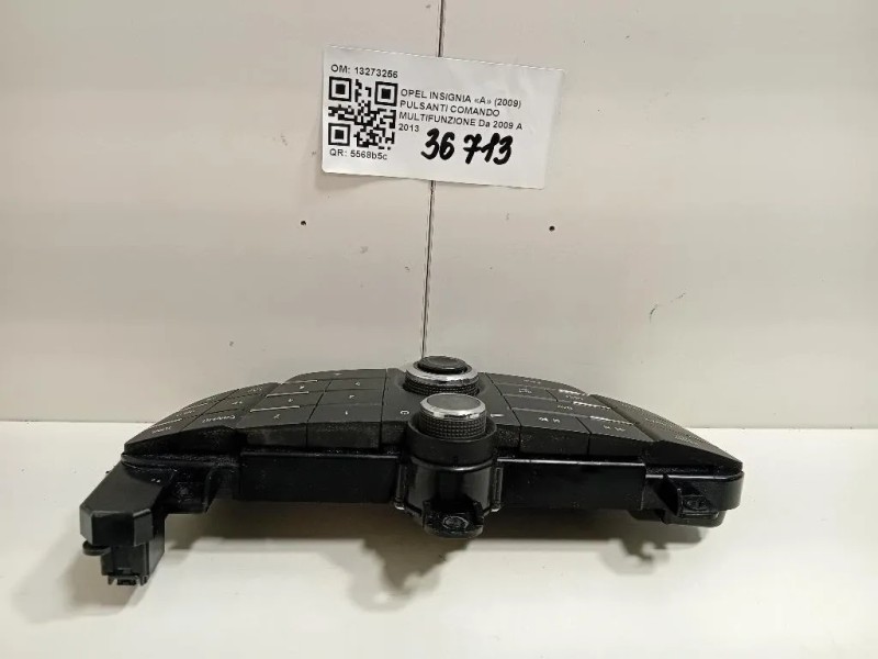 Pulsanti Comando Multifunzione 13273256 Opel Insignia A 2009