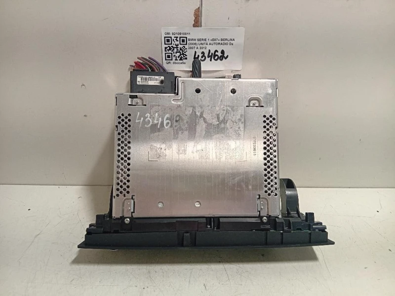 Unità Autoradio 9210510011 Bmw Serie 1 E87 Berlina 2005