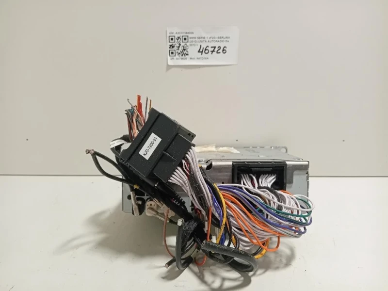 Unità Autoradio A2C31366800 Bmw Serie 1 F20 Berlina 2012