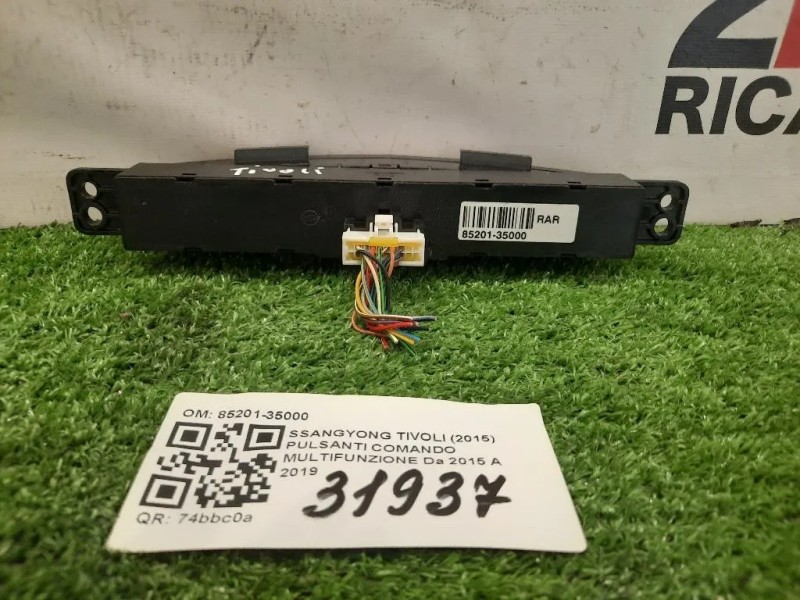 Pulsanti Comando Multifunzione 85201-35000 Ssangyong Tivoli 2015