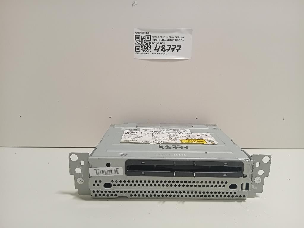 Unità Autoradio 6840399 Bmw Serie 1 F20 Berlina 2012