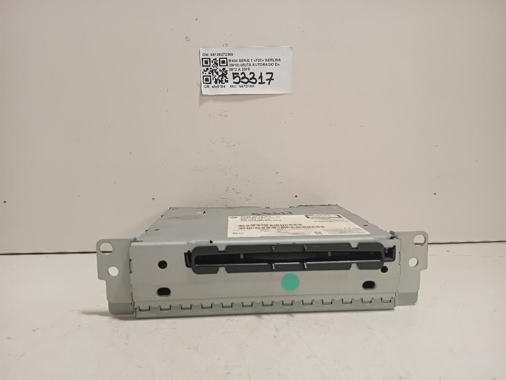 Unità Autoradio 65129272369 Bmw Serie 1 F20 Berlina 2012