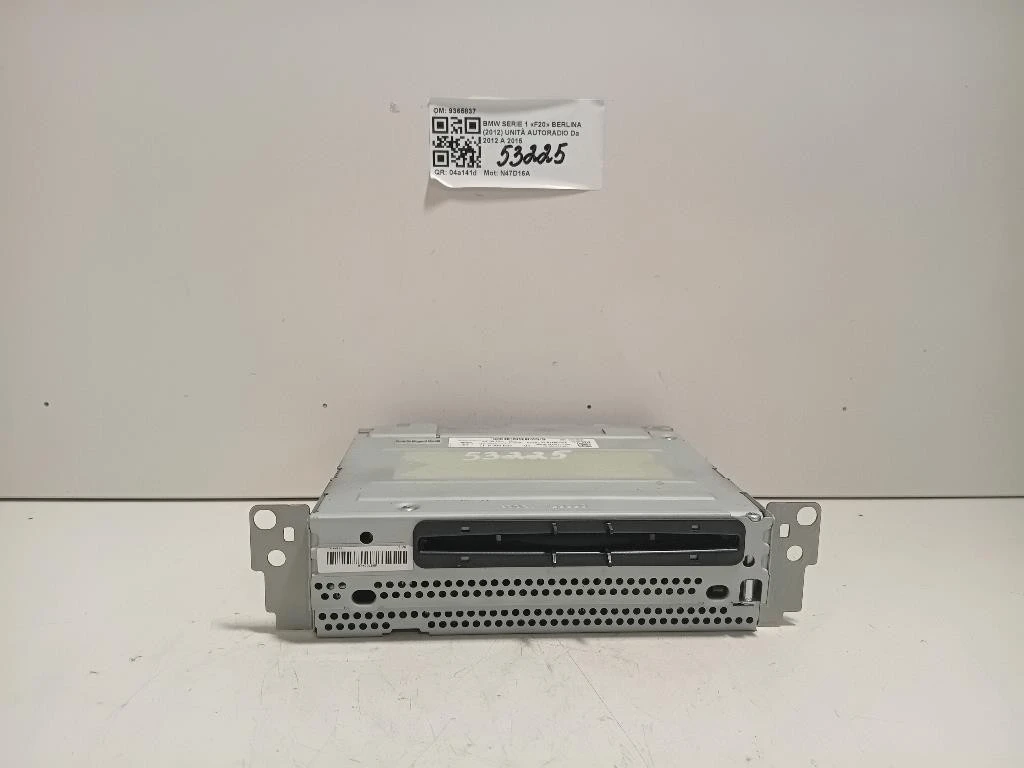 Unità Autoradio 9365837 Bmw Serie 1 F20 Berlina 2012