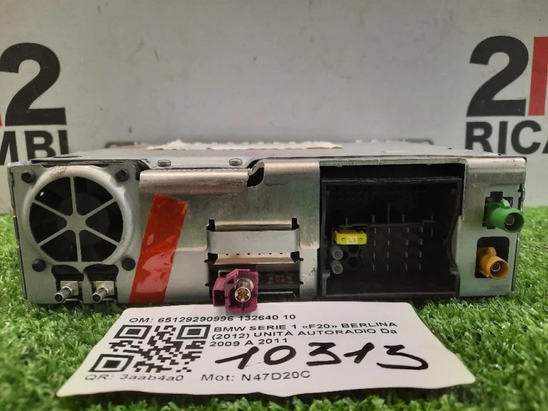 Unità Autoradio 65129290996 132640 10 Bmw Serie 1 F20 Berlina 2012