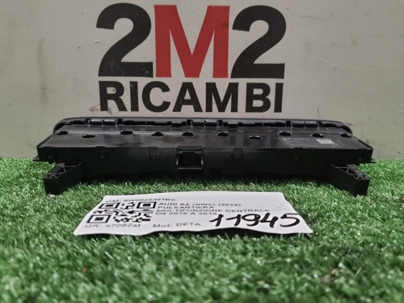 Pulsantiera Multifunzione Centrale 8W0925301BC Audi A4 8W2 2015