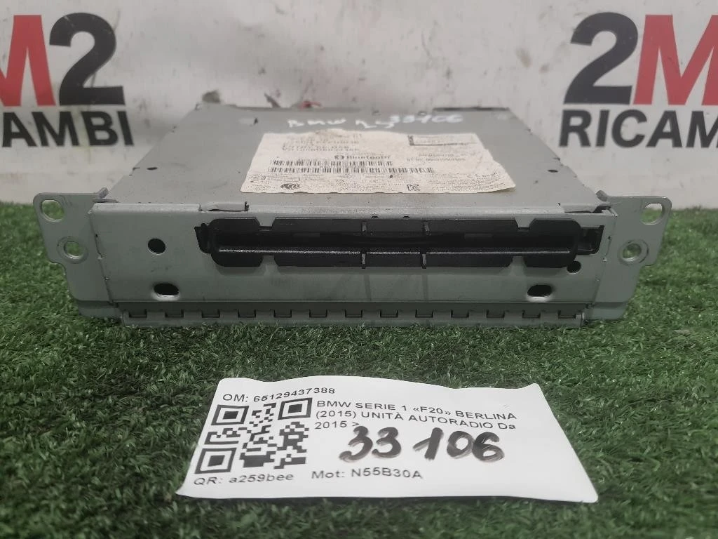 Unità Autoradio 65129437388 Bmw Serie 1 F20 Berlina 2015