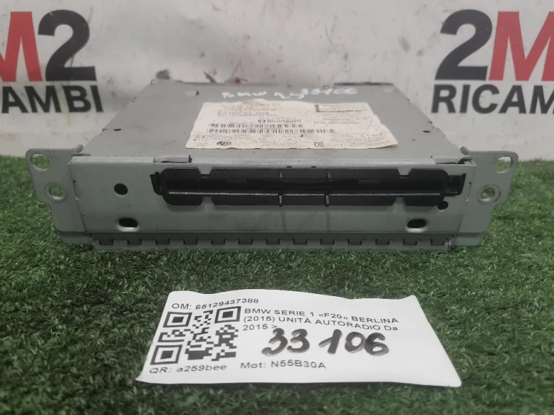 Unità Autoradio 65129437388 Bmw Serie 1 F20 Berlina 2015
