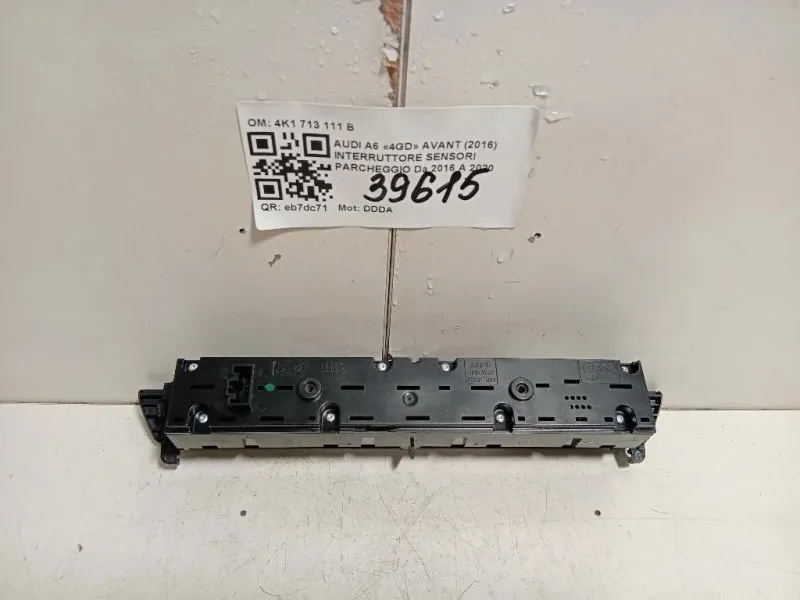 Pulsantiera Multifunzione Centrale 4K0 925 301 Audi A6 4GD Avant 2016