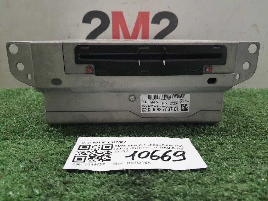 Unità Autoradio 6512CI6825837 Bmw Serie 1 F20 Berlina 2015