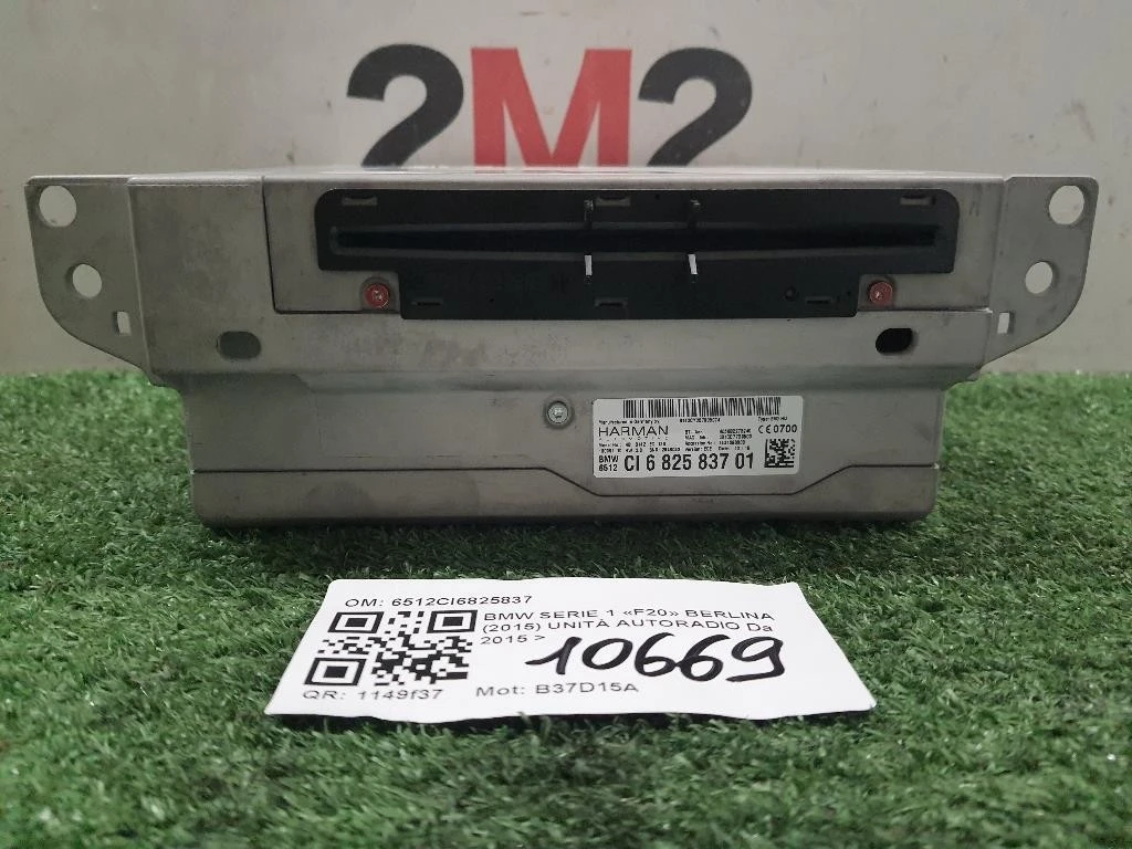 Unità Autoradio 6512CI6825837 Bmw Serie 1 F20 Berlina 2015