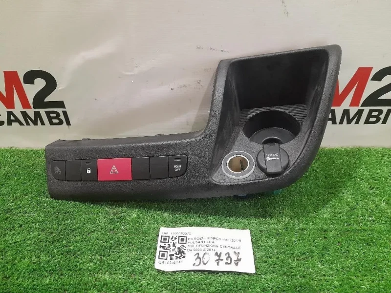 Pulsantiera Multifunzione Centrale 1308183070 Citroen Jumper III 2014