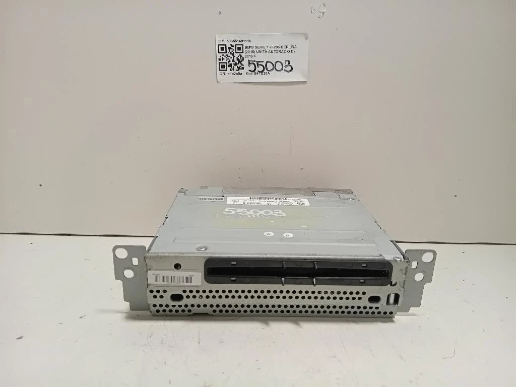 Unità Autoradio 503551691110 Bmw Serie 1 F20 Berlina 2015
