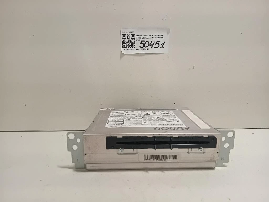 Unità Autoradio 8798036 Bmw Serie 1 F20 Berlina 2015