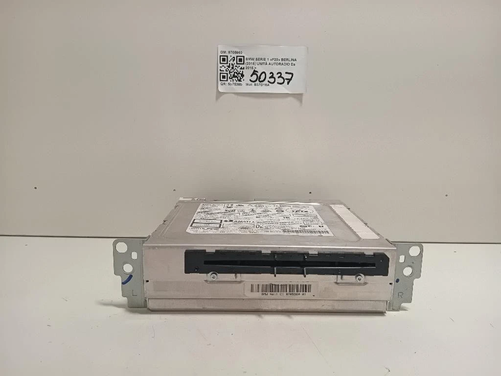 Unità Autoradio 8705960 Bmw Serie 1 F20 Berlina 2015