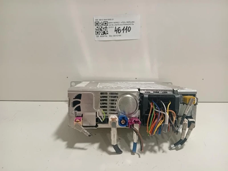Unità Autoradio 6512 9441865 01 Bmw Serie 1 F20 Berlina 2015