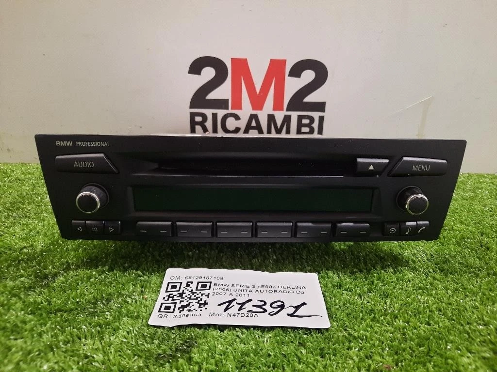 Unità Autoradio 65129187108 Bmw Serie 3 E90 Berlina 2005